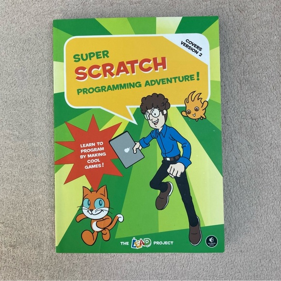 Other - Super Scratch Programming Adventure Game Comic Book Fun Educational Computer